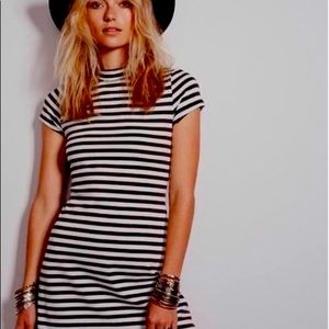 Free People Striped Shift Dress